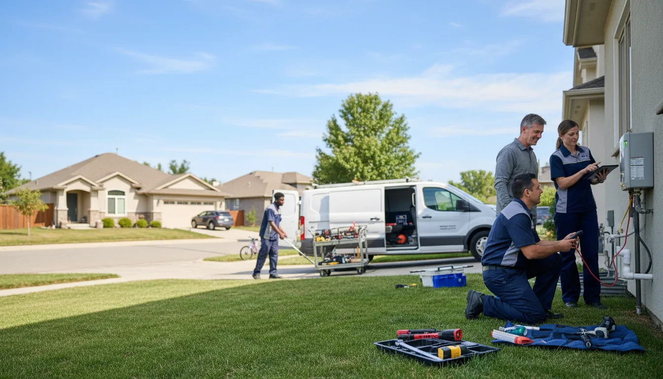 Tankless water heater service in Bailey, MI